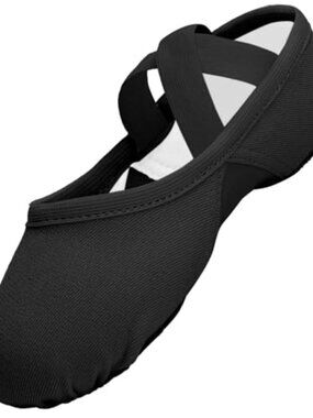 Women's Ballet Shoes Stretch Canvas Split Sole Dance Slippers